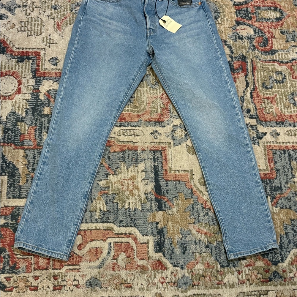 Levi's 501 Women's Light Blue Jeans NWT